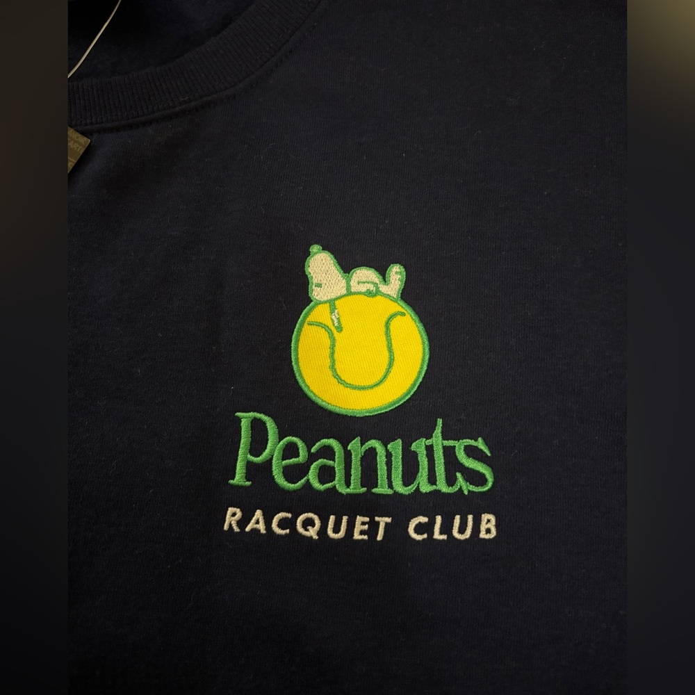 Peanuts Navy Crewneck Sweater - Picture 3 of 5